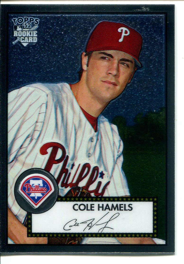 2006 Topps '52 Chrome #57 Cole Hamels