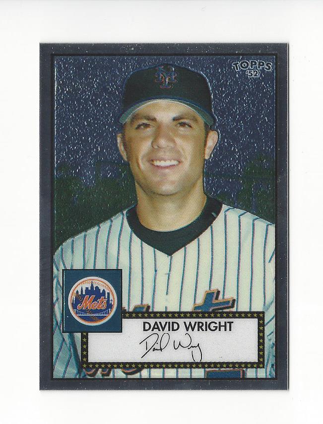 2006 Topps '52 Debut Flashbacks Chrome #DF12 David Wright