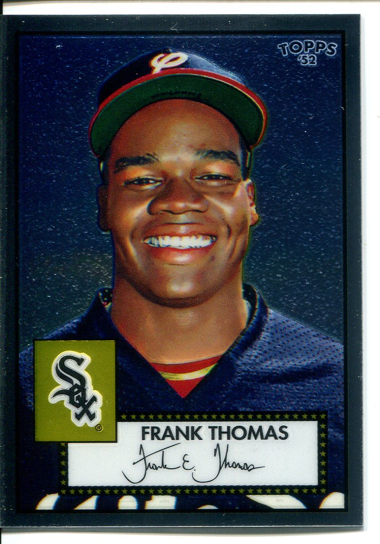 2006 Topps '52 Debut Flashbacks Chrome #DF18 Frank Thomas
