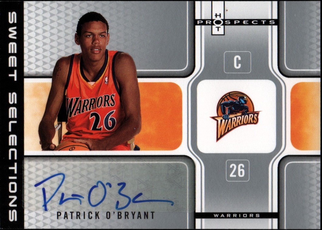 2006-07 Fleer Hot Prospects Sweet Selections Autographs #PO Patrick O'Bryant