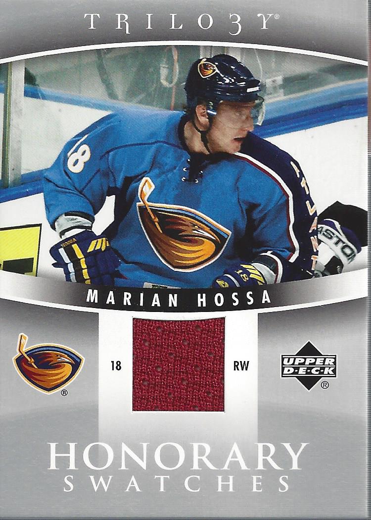 2006-07 Upper Deck Trilogy Honorary Swatches #HSHO Marian Hossa