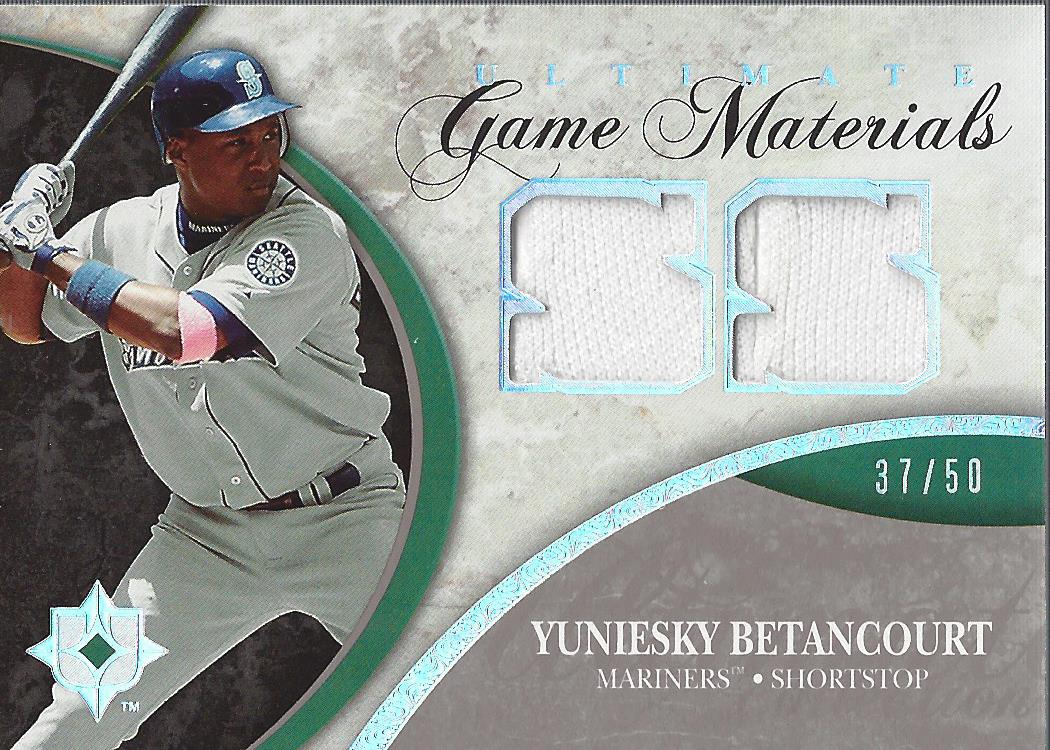2006 Ultimate Collection Game Materials #YB Yuniesky Betancourt Jsy