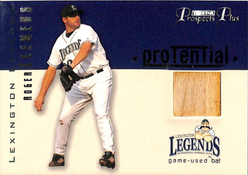 2006 TRISTAR Prospects Plus ProTential Game Used 250 #RC Roger Clemens Bat