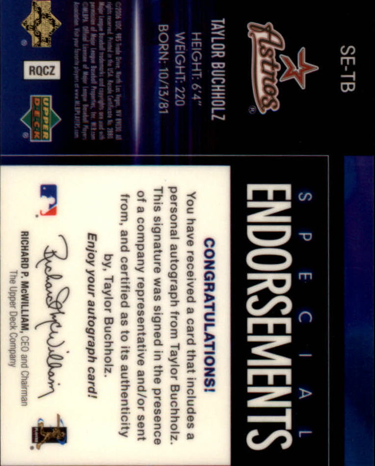 Upper Deck Special 2006 F/X endosos especiales automático tú eliges - Imagen 69 de 73
