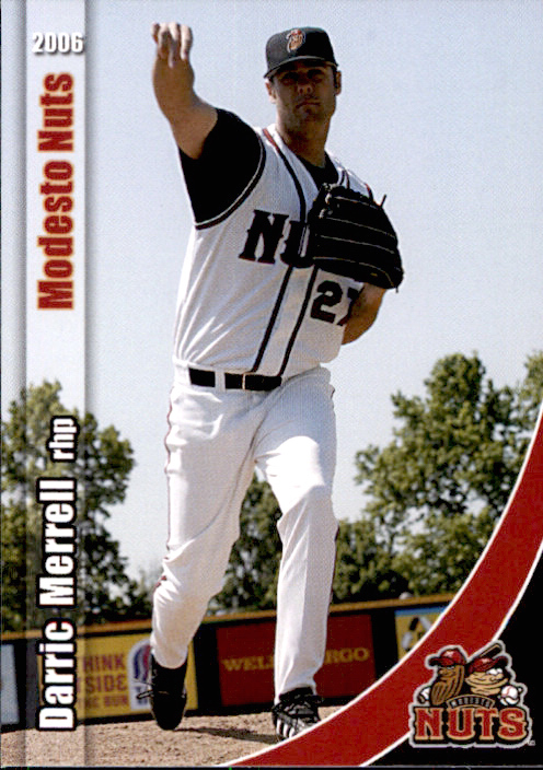 2006 Modesto Nuts Grandstand #28 Darric Merrell Temecula
