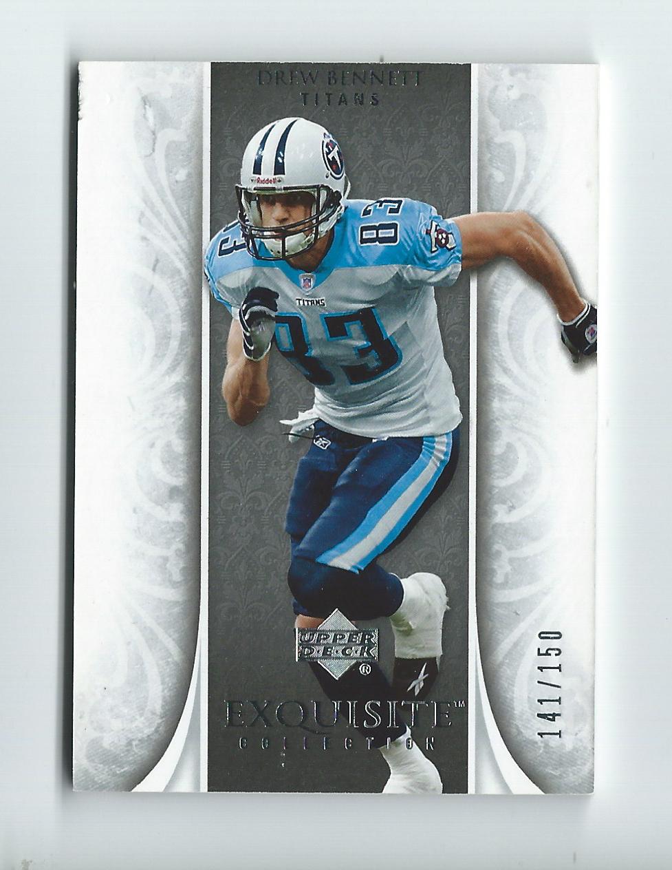 2006 Exquisite Collection #58 Drew Bennett