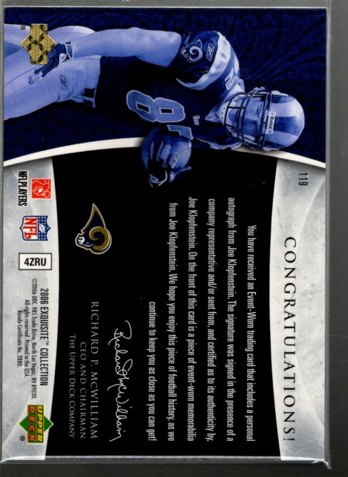 B7381- 2006 Exquisite Collection FB Card #s 1-60 -You Pick- 15+ FREE US SHIP - Picture 49 of 49