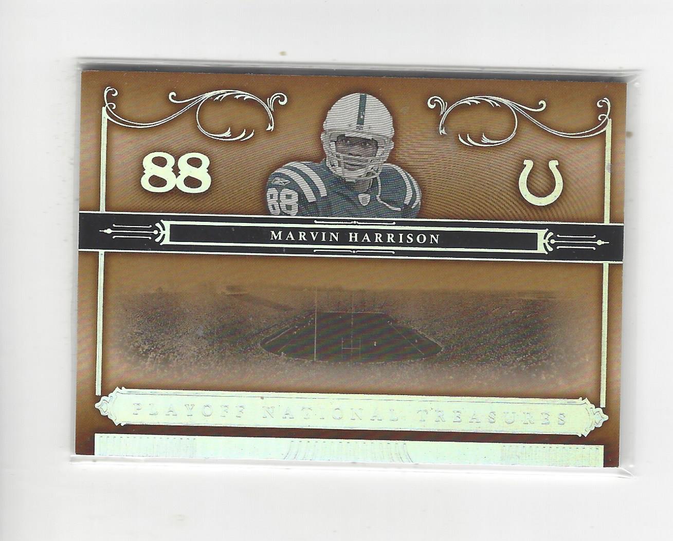 2006 Playoff National Treasures #53 Marvin Harrison