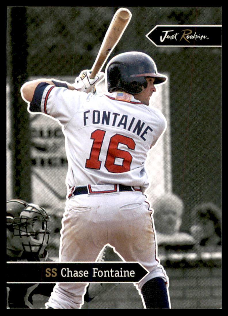 2006 Just Rookies Black #15 Chase Fontaine