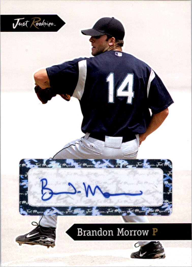 2006 Just Rookies Autographs #35 Brandon Morrow/300 *