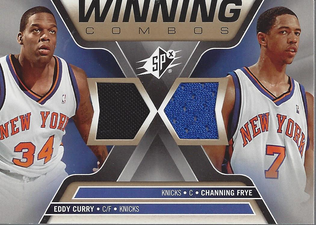 2006-07 SPx Winning Combos #WCCF Eddy Curry/Channing Frye