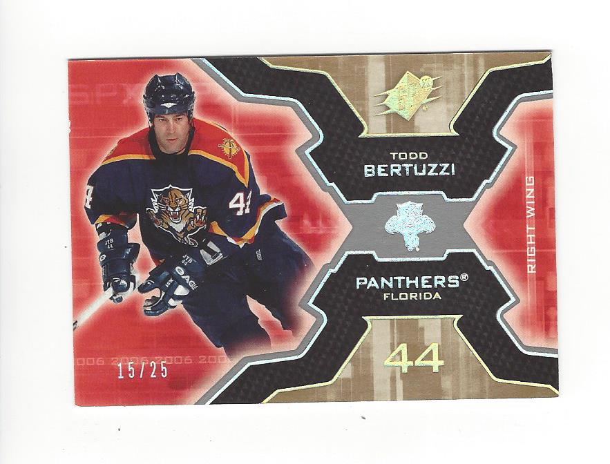 2006-07 SPx Spectrum #43 Todd Bertuzzi