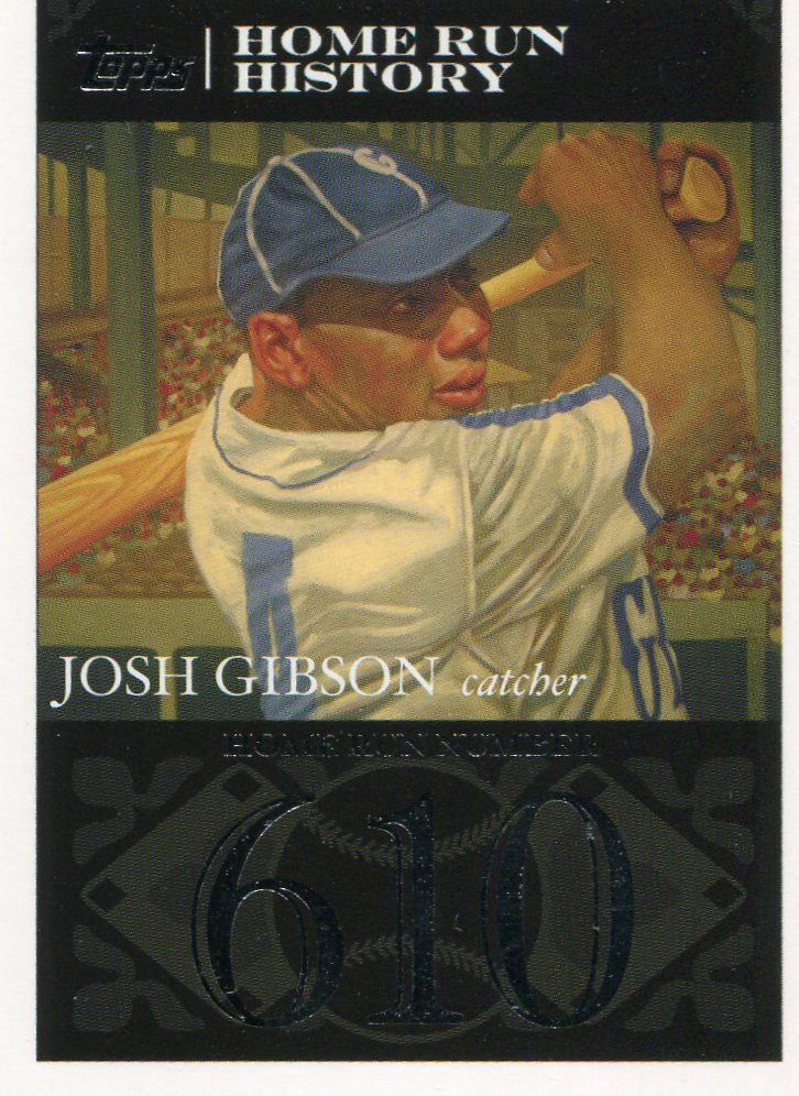 2007 Topps Gibson Home Run History #JG77 Josh Gibson