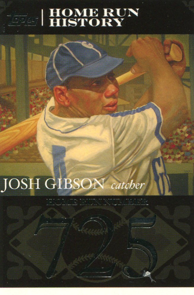 2007 Topps Gibson Home Run History #JG91 Josh Gibson