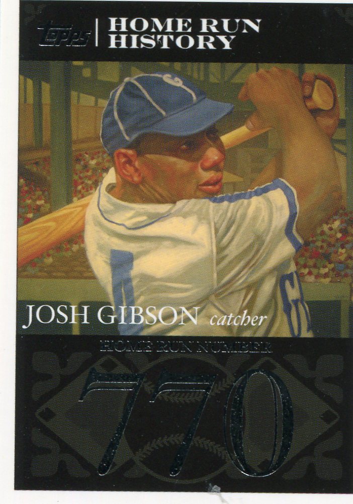 2007 Topps Gibson Home Run History #JG96 Josh Gibson