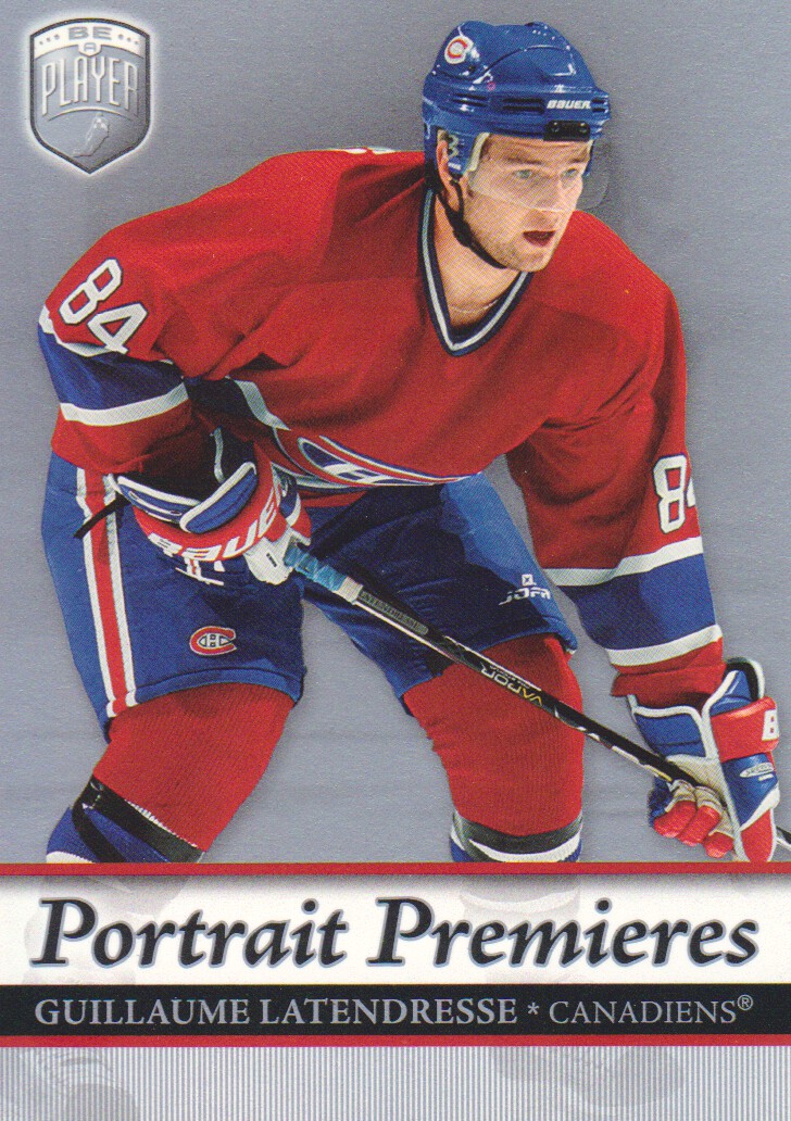 2006-07 Be A Player Portraits #112 Guillaume Latendresse RC