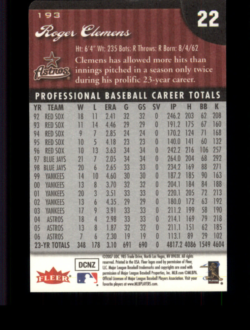 2007 Fleer Baseball "Mini Die Cuts" Parallel Cards - Picture 38 of 54