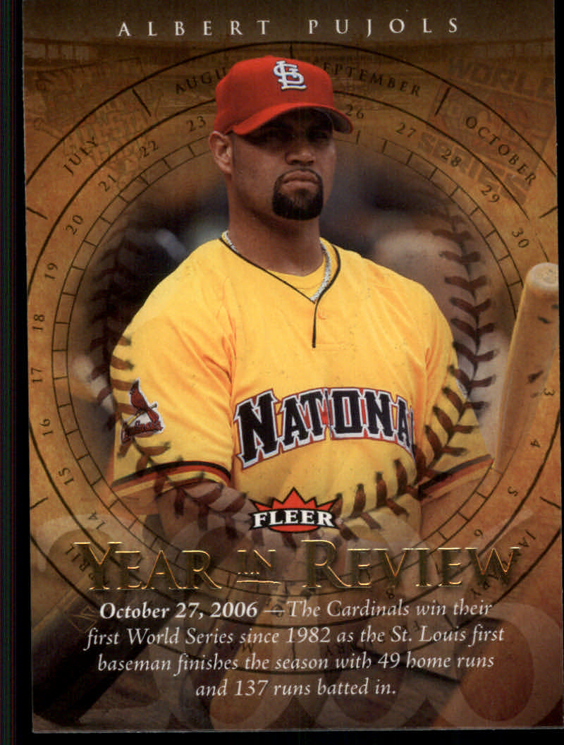 2007 Fleer Baseball "Year in Review" Insert Cards - Picture 2 of 21