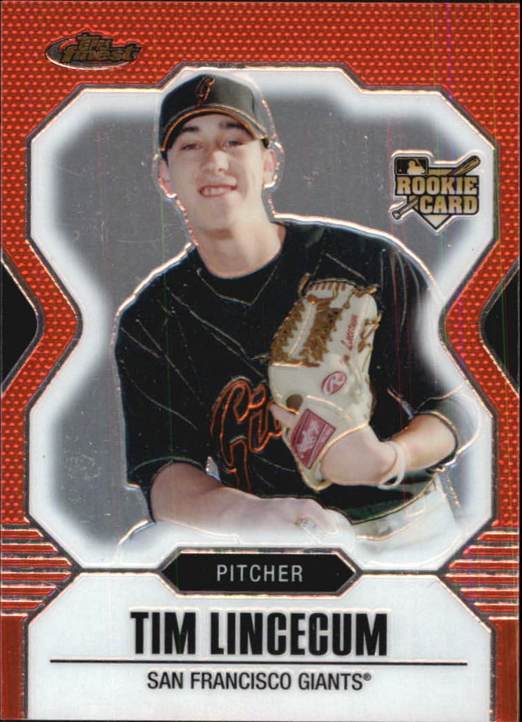 2007 Finest Rookie Redemption #4 Tim Lincecum