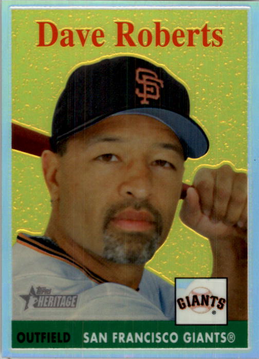 2007 Topps Heritage Chrome Refractors #THC60 Dave Roberts