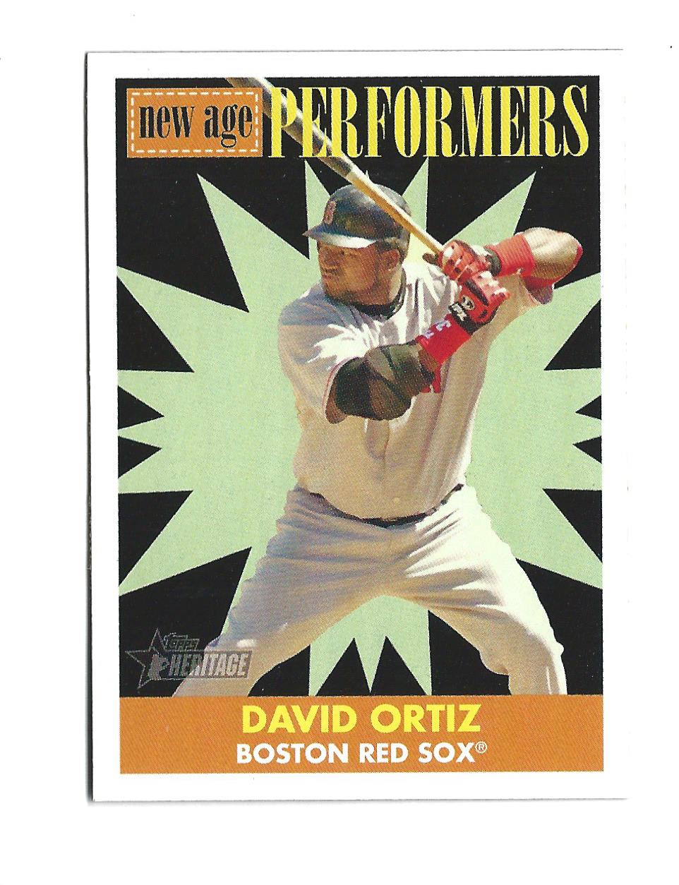 2007 Topps Heritage New Age Performers #NP4 David Ortiz