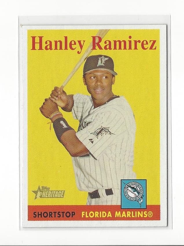 2007 Topps Heritage #108b Hanley Ramirez YT