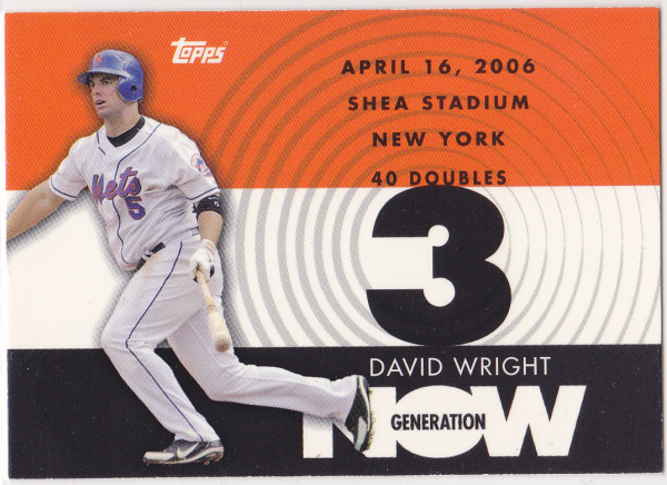 2007 Topps Generation Now #GN149 David Wright