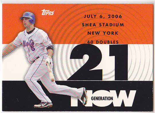 2007 Topps Generation Now #GN167 David Wright