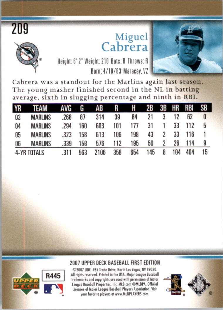 2007 Upper Deck First Edition Baseball Card Pick 134-300 - Picture 115 of 261