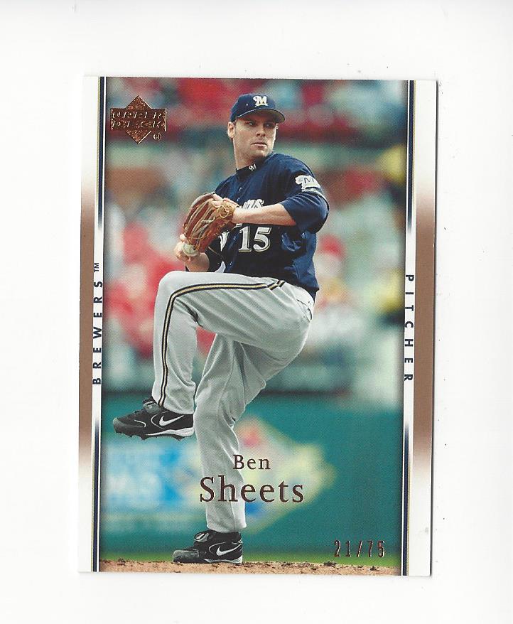 2007 Upper Deck Gold #368 Ben Sheets
