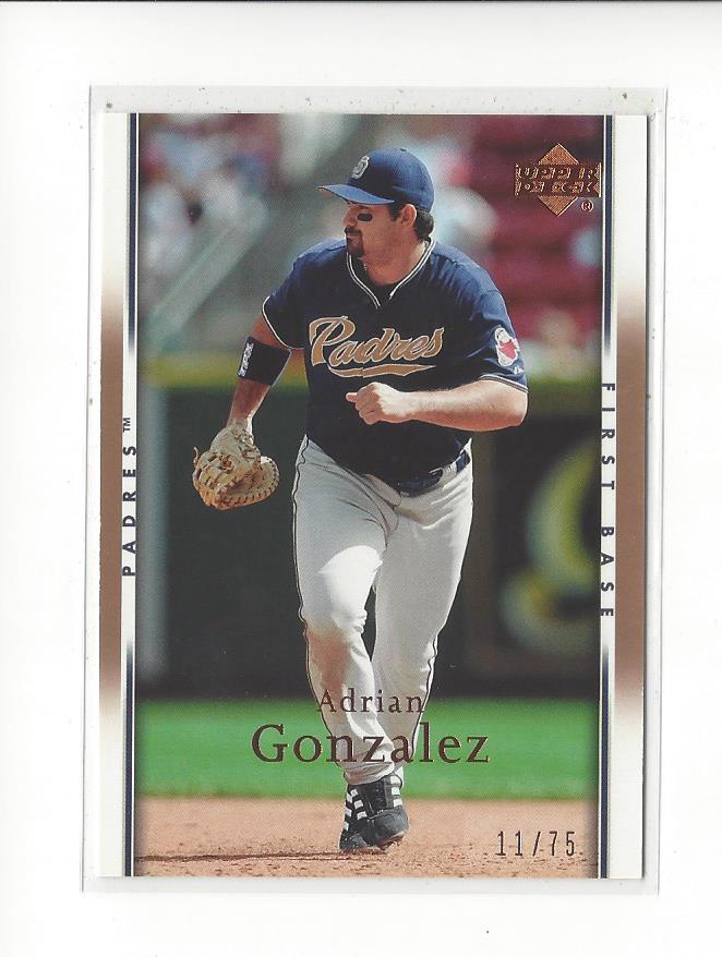 2007 Upper Deck Gold #415 Adrian Gonzalez