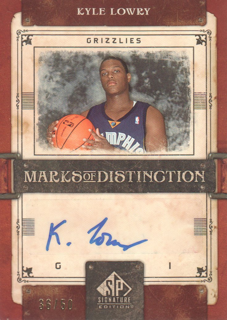 2005-06 SP Signature Edition Marks of Distinction basketball