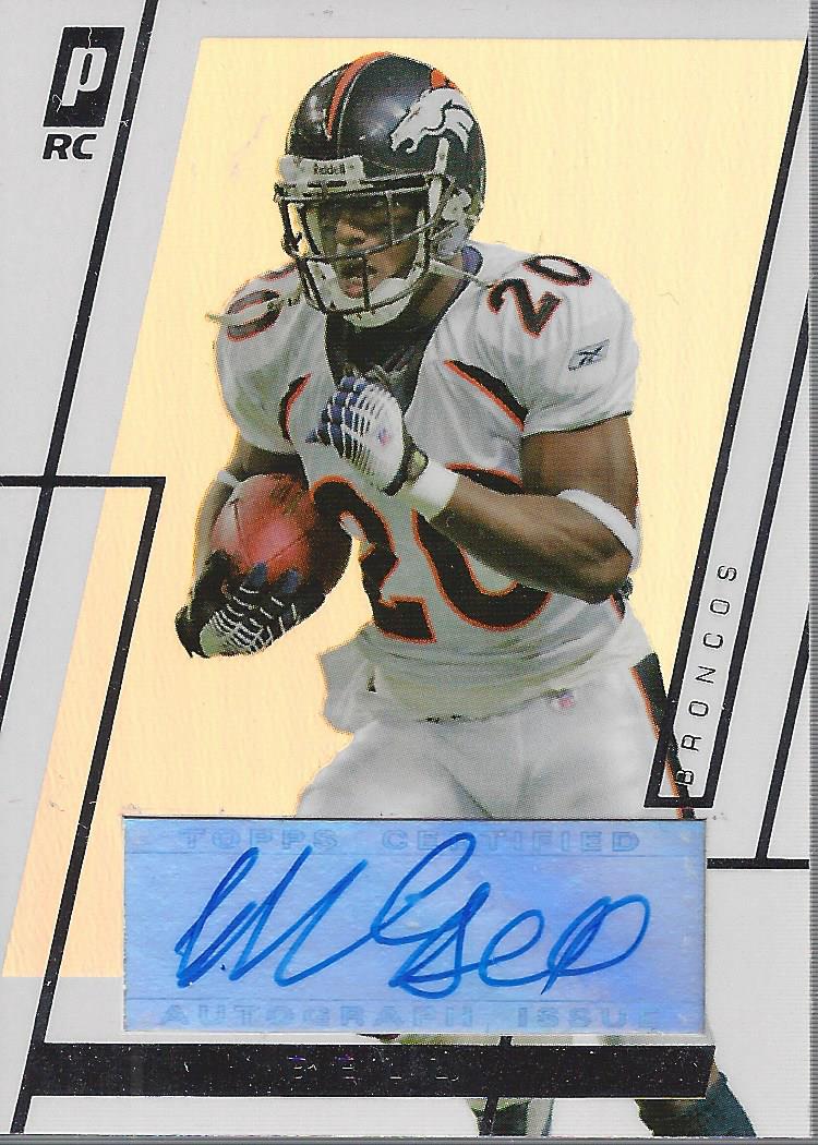 2006 Topps Paradigm #83 Mike Bell AU/99 RC
