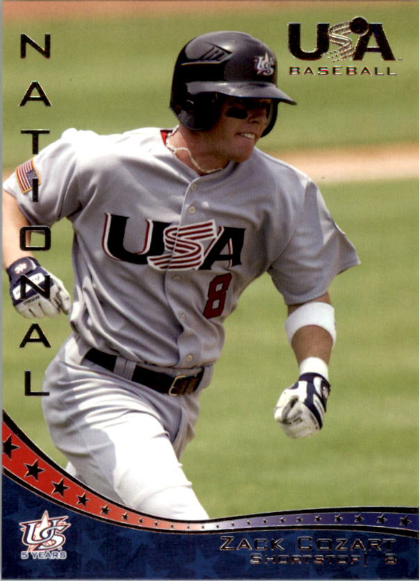 2006-07 USA Baseball #6 Zack Cozart