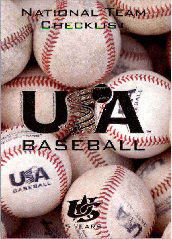 2006-07 USA Baseball #30 National Team CL