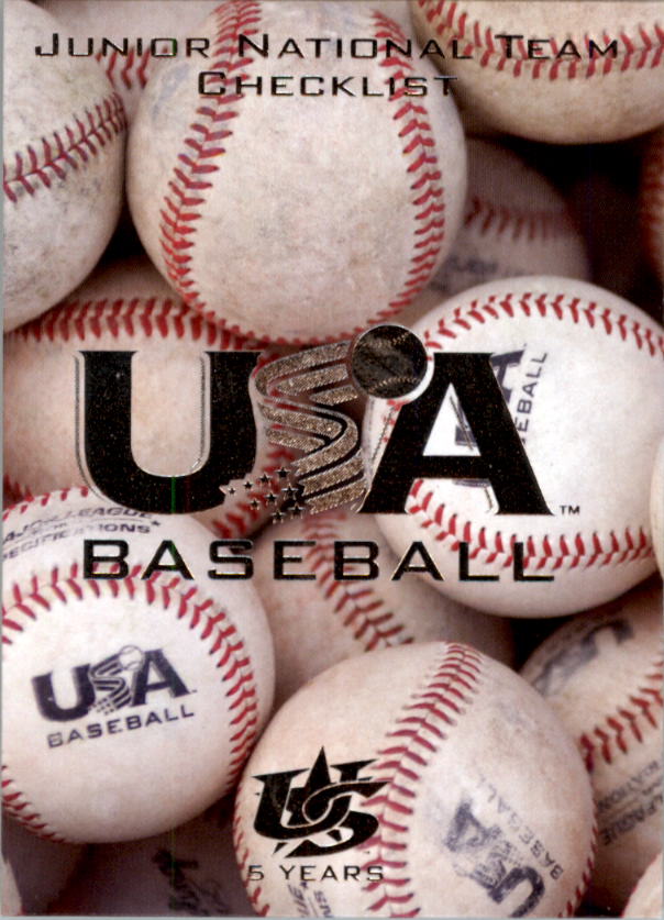 2006-07 USA Baseball #50 Junior National Team CL