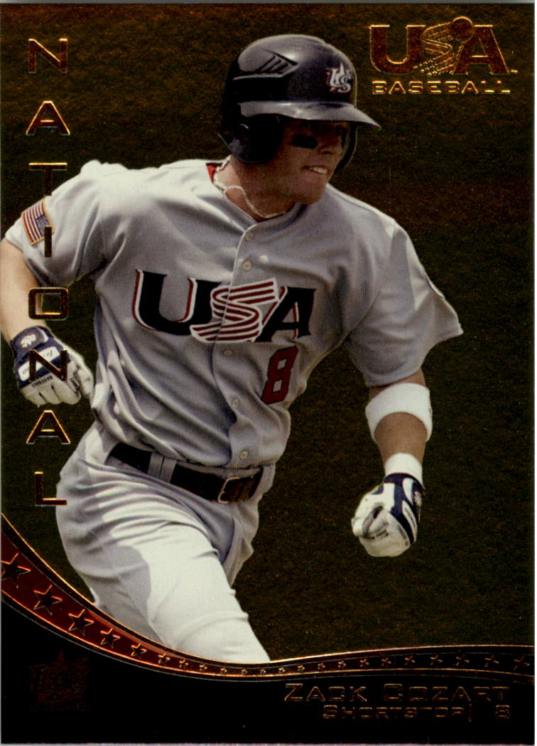 2006-07 USA Baseball Foil #6 Zack Cozart