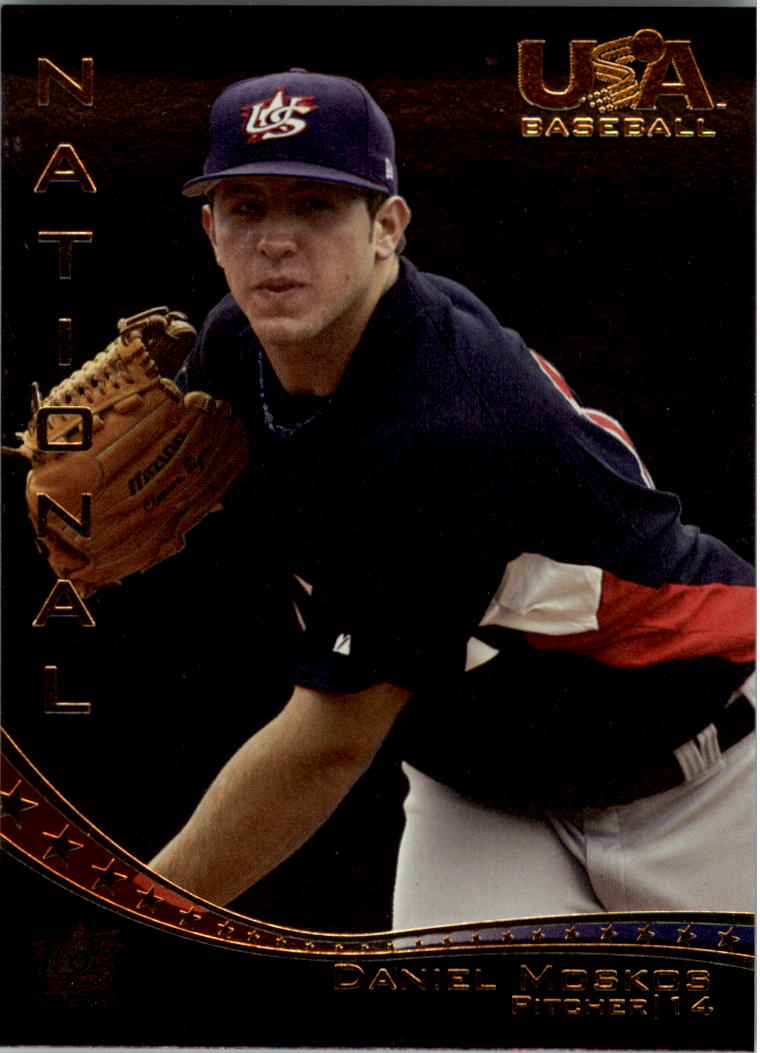 2006-07 USA Baseball Foil #9 Daniel Moskos