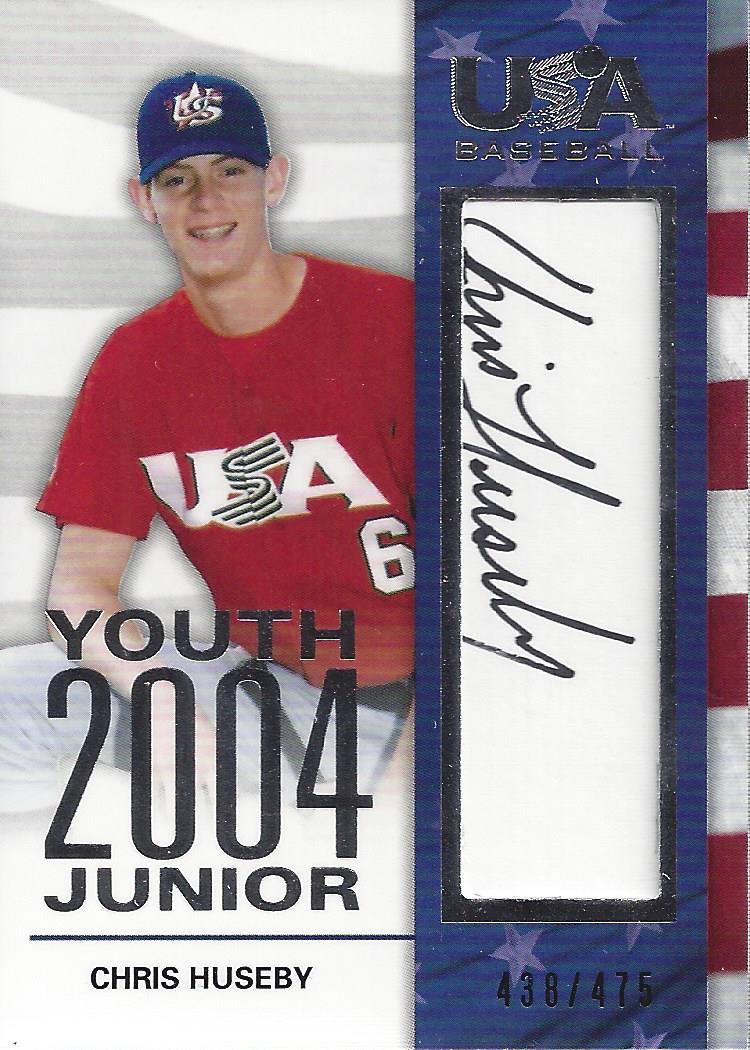 2006-07 USA Baseball 2004 Youth Junior Signatures #9 Chris Huseby