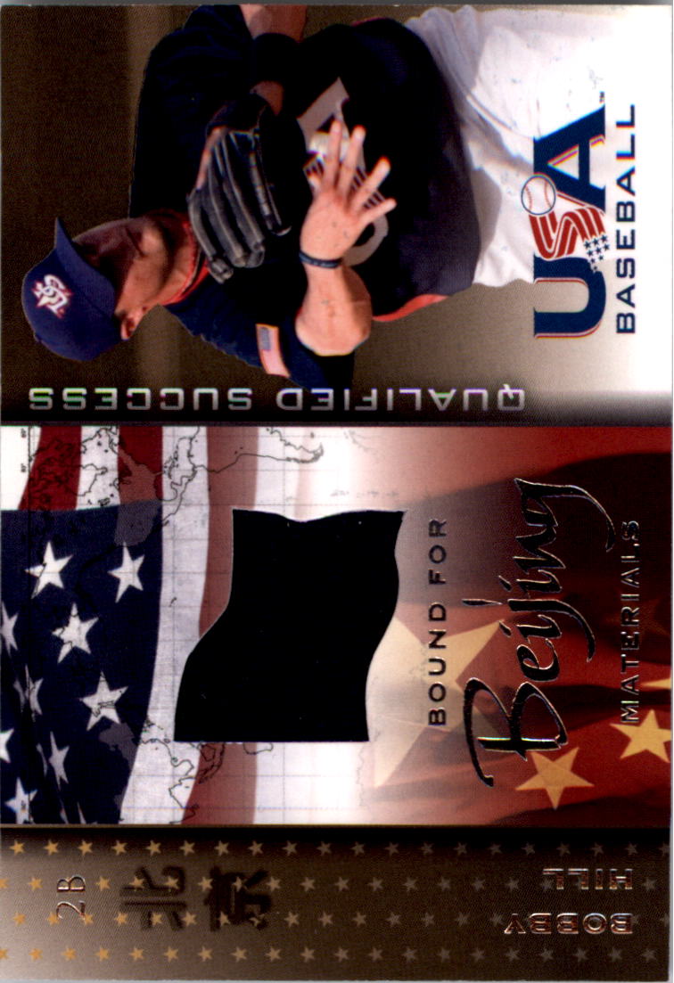 2006-07 USA Baseball Bound for Beijing Materials #14 Bobby Hill Jsy
