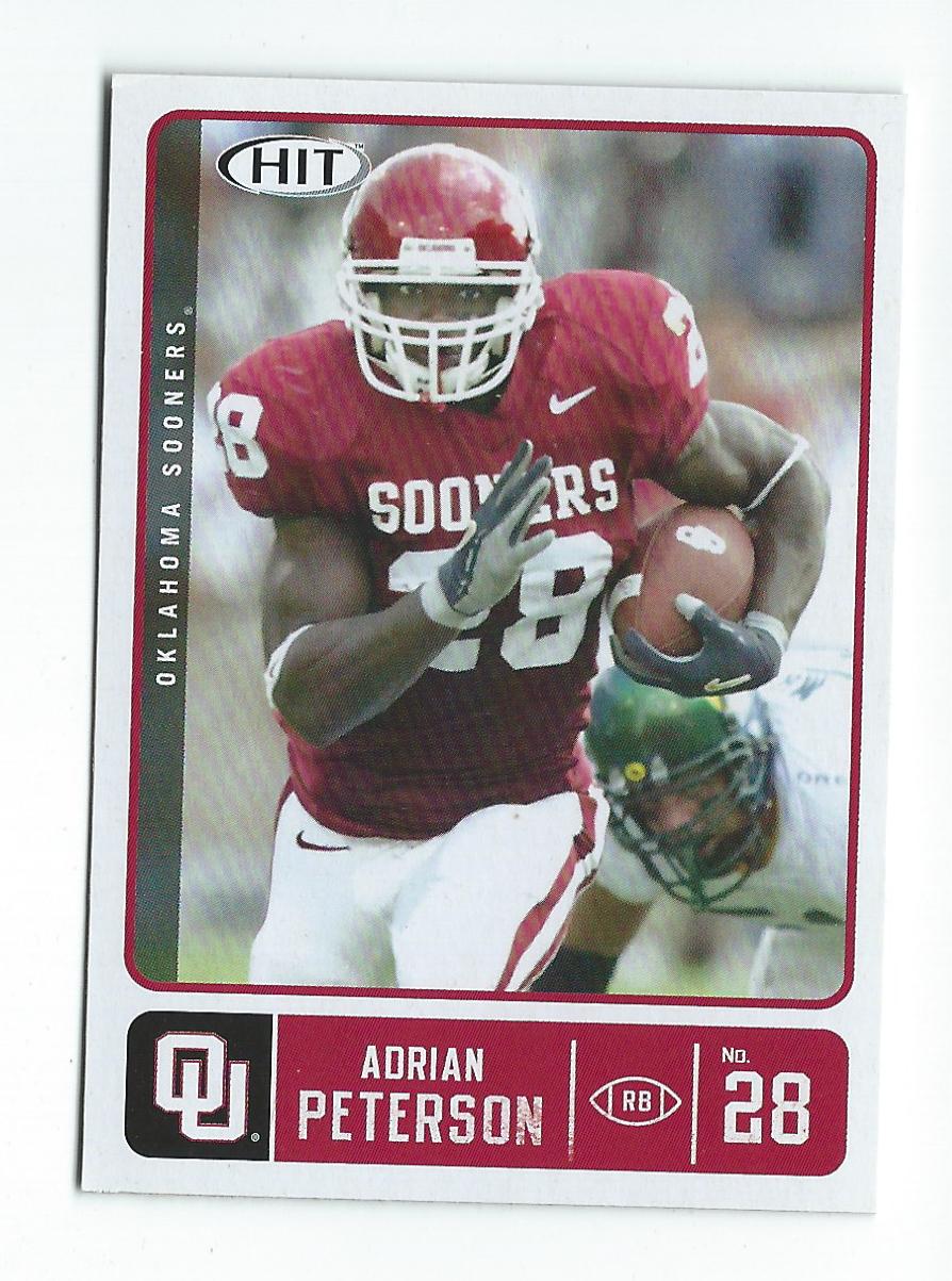 2007 SAGE HIT #28 Adrian Peterson