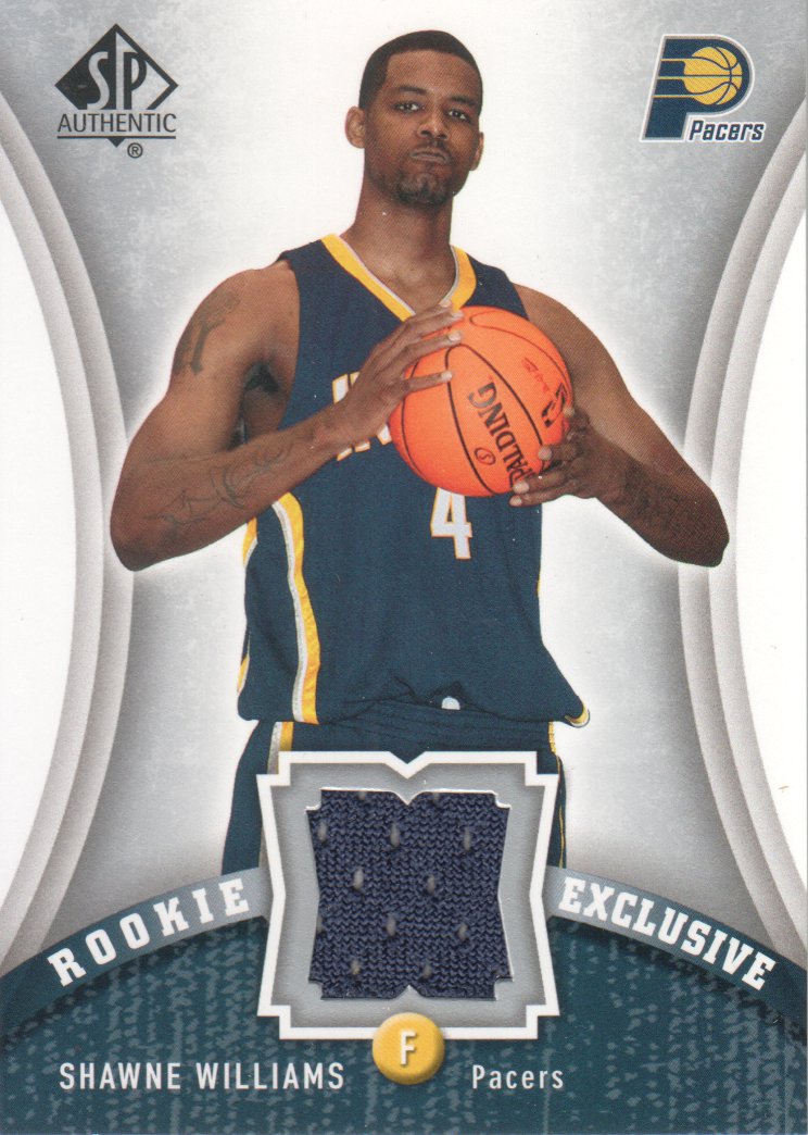 2006-07 SP Authentic Rookie Exclusives Jerseys #WI Shawne Williams
