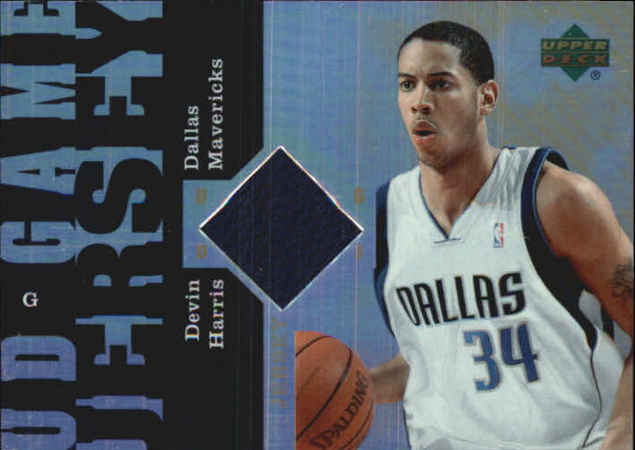 2006-07 UD Reserve Game Jerseys #DH Devin Harris