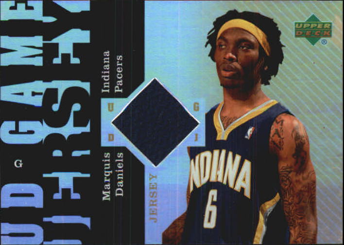 2006-07 UD Reserve Game Jerseys #MD Marquis Daniels