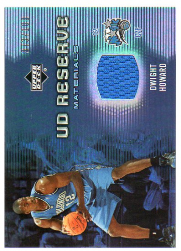 2006-07 UD Reserve Materials #DH Dwight Howard