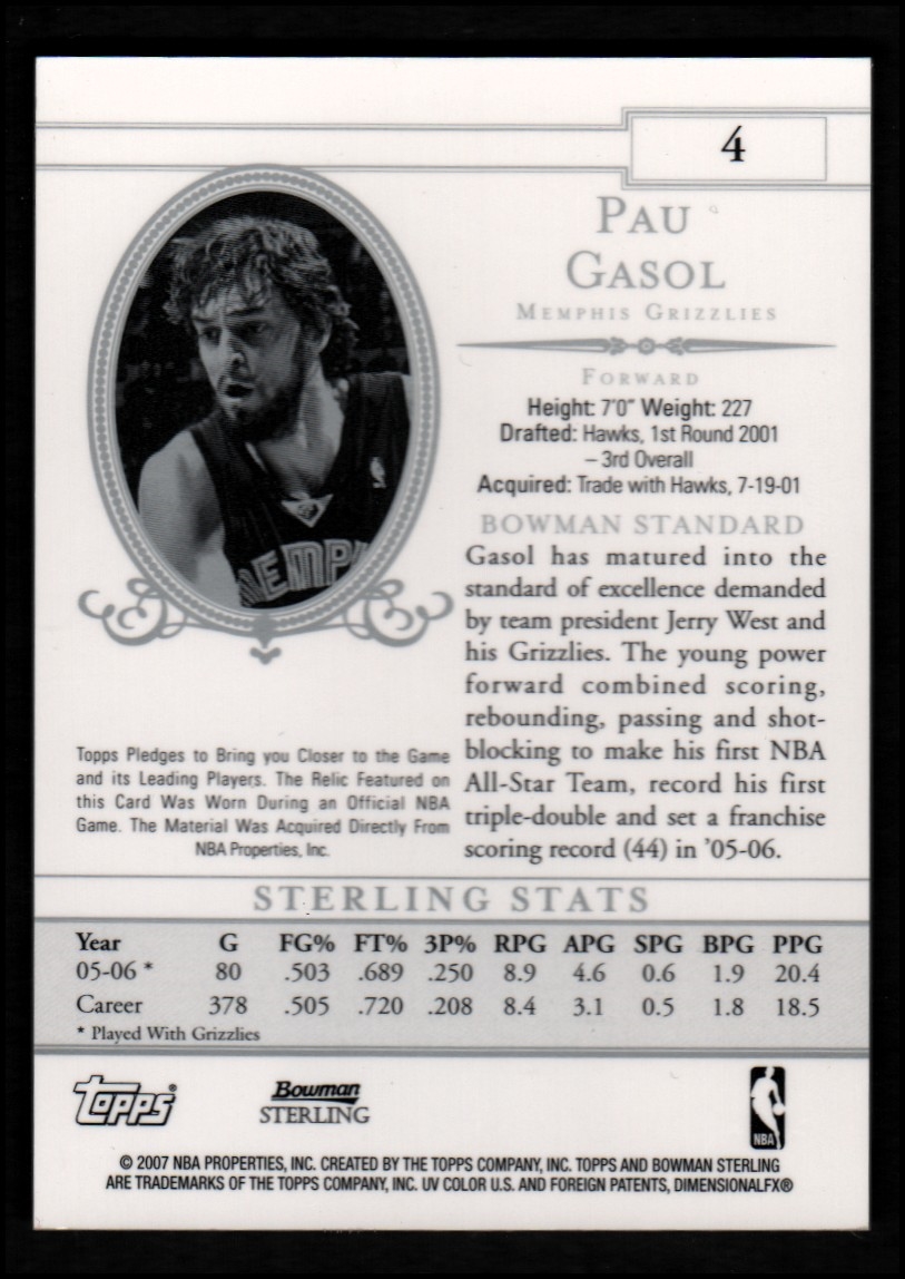 2006-07 Bowman Pallacanestro Sterling A SCELTA - Foto 8 di 104