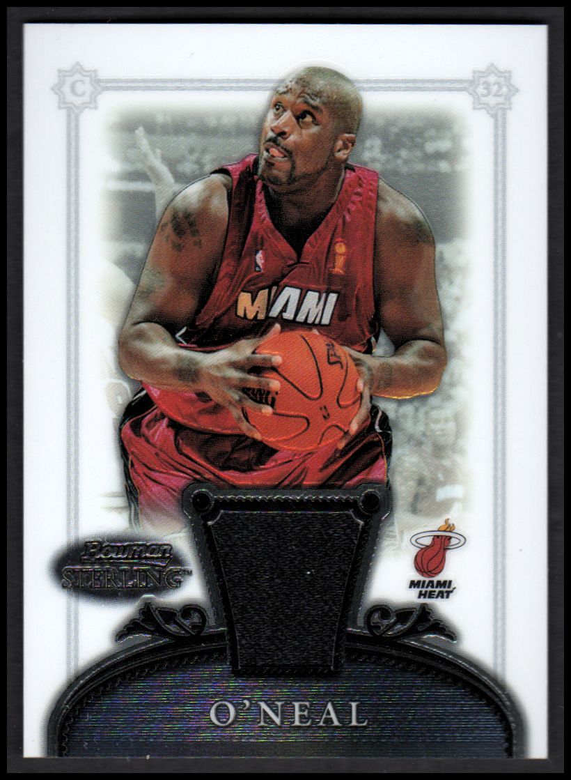 2006-07 Bowman Sterling #12 Shaquille O'Neal JSY