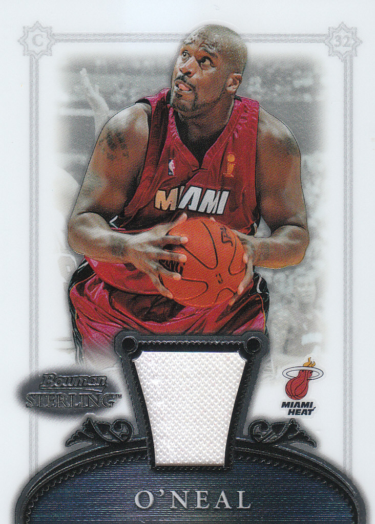 2006-07 Bowman Sterling #12 Shaquille O'Neal JSY
