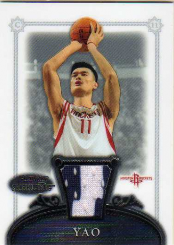 2006-07 Bowman Sterling #21 Yao Ming JSY