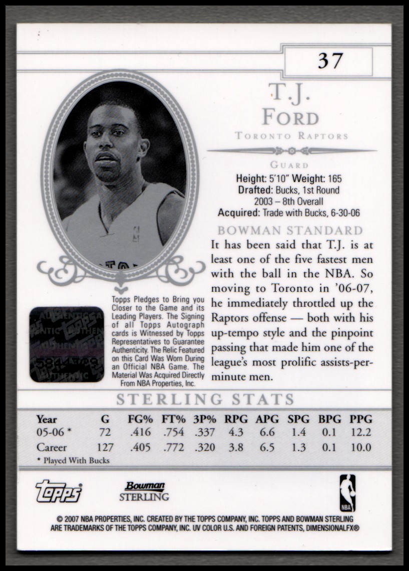 2006-07 Bowman Pallacanestro Sterling A SCELTA - Foto 33 di 104